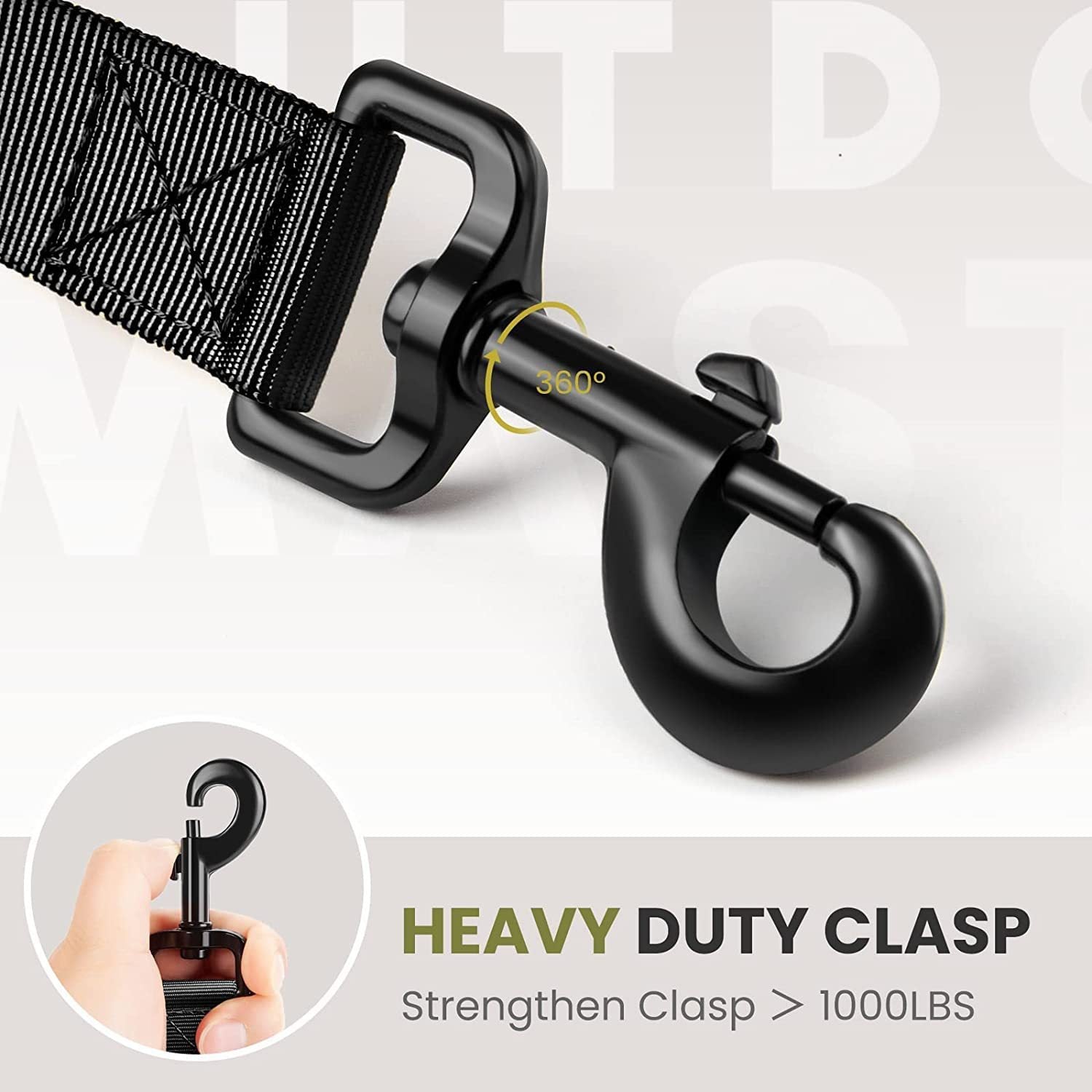 Tactical Dog Leash - Adjustable Military Tactical Collar for Medium and Large Pets, Ideal for Walking and Training