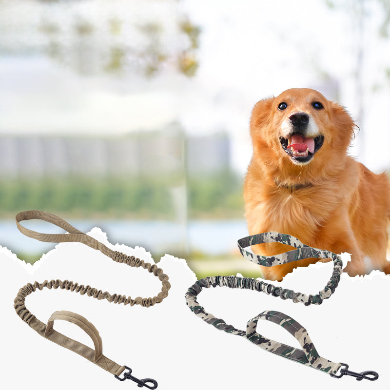 Tactical Dog Leash - Adjustable Military Tactical Collar for Medium and Large Pets, Ideal for Walking and Training